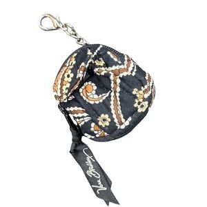 Vera Bradley Mini Backpack Key Chain Clip Bag Charm